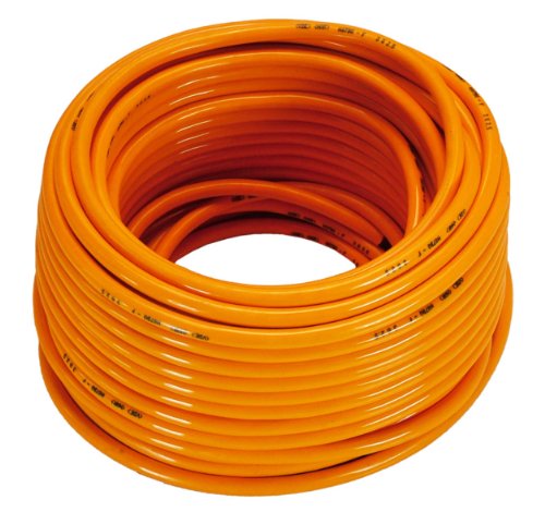 As - Schwabe 59441 Cavo Da Cantiere Anello 230V 16A, 50M H07Bq-F 3G2.5, Arancione, Ip44 Commercio, Cantiere