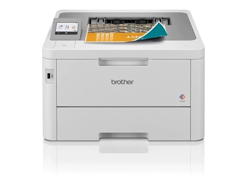 Brother Hll8240Cdw Stampante Led A Colori,30 Ppm,Stampa Fronte/Retro Auto Fino A 12 Pag/Min,Gigabit Ethernet,Wifi A 5 Ghz E Usb,Vassoio Carta 250 Fogl
