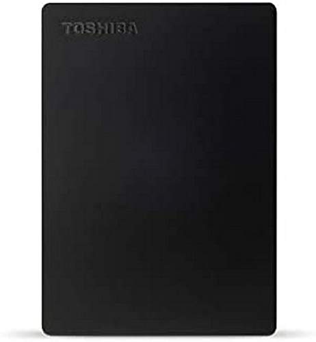 Toshiba Disco Rigido Canvio Slim 2Tb, Colore: Nero