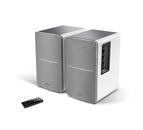 Edifier - Impianto Stereo Con Bluetooth E Ingressi Digitali Bianco