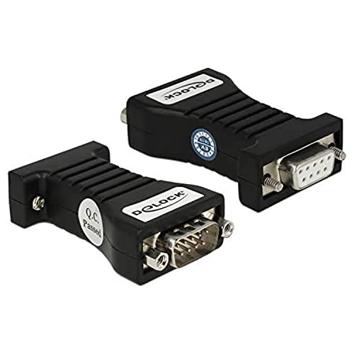 Delock Compatible Isolator 1 X Serial Rs-232 Db9 Female To 1 X Serial Rs-232 Db9 Male 3 Kv - Überspannungsisolator