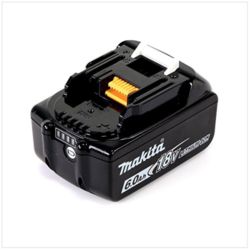 Makita Bl1860 - Batteria Originale Agli Ioni Di Litio Lxt Da 18 V 6,0 Ah, Confezione Doppia