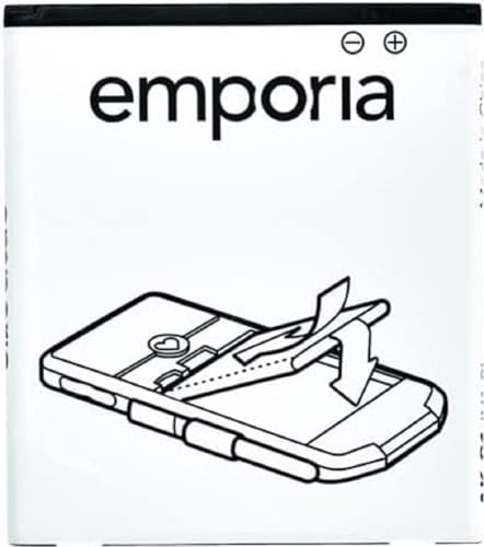 Emporia Batteria Sostitutiva Da 2400 Mah Per Smart.2 || 9,12 Wh | 3,8 V