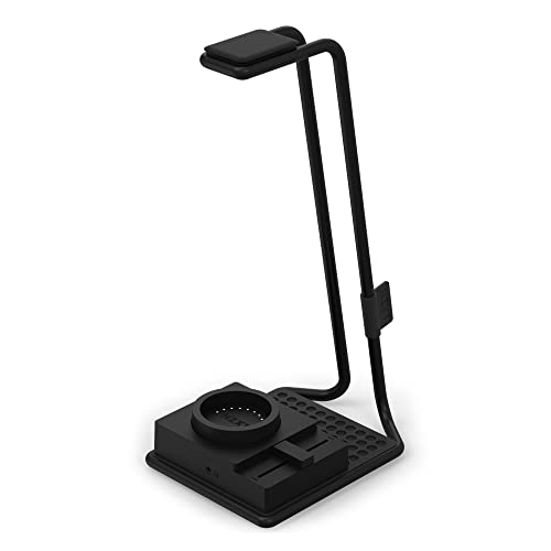 Nzxt Relay Switchmix Supporto Per Cuffie Da Gioco Per Pc E Mixer Audio - Ap-Usmsm-B1 - Passaggio Senza Interruzioni Tra L'Audio Delle Cuffie E Degli A