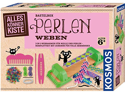 Kosmos- Tessitura Di Perline Telaio 2 In 1, Colore Kit Per Bricolage, 604387