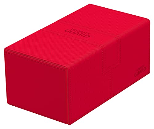 Ultimate Guard Twin Flip`N`Tray 200+ Xenoskin Monocolor Rouge