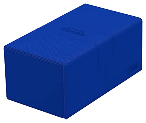 Ultimate Guard Twin Flip`N`Tray 200+ Xenoskin Monocolor Bleu