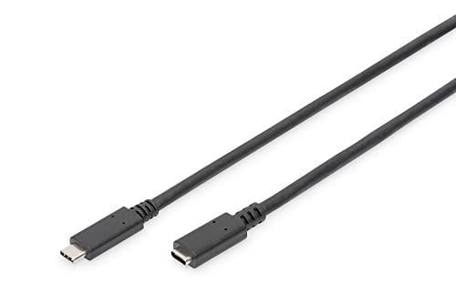 Digitus Ak-300210-007-S Cavo Usb 0,7 M Usb C Maschio Fe Mmina Nero