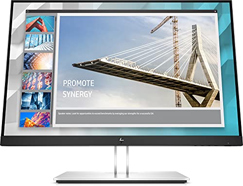 Hewlett-Packard Hp E-Series E24I G4 61 Cm (24) 1920 X 1200 Pixels Wuxga Black Silver
