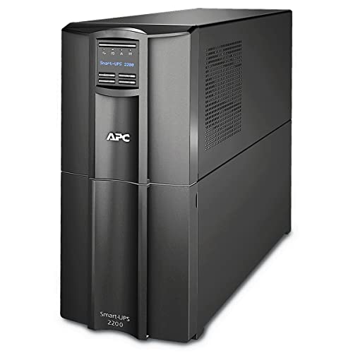 Apc By Schneider Electric Smt2200Ic Smart Ups Smt Smartconnect, Gruppo Di Continuità Ups, 2.200Va, Connesso Al Cloud, 8 Uscite Iec-C13