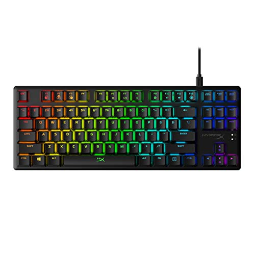 Hyperx Alloy Origins Core – Tastiera Usb-A Meccanica Per Il Gaming Tenkeyless – Formato Compatto – Hyperx Blue – Retroilluminazione Led Rgb