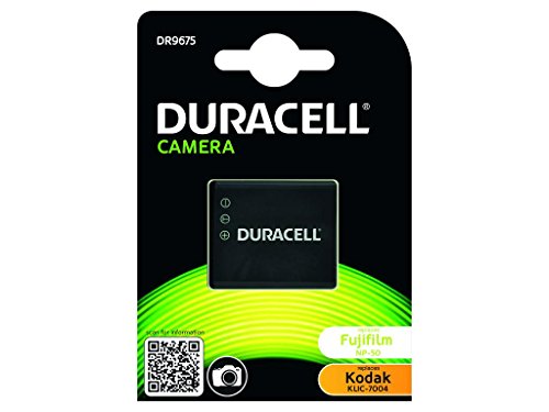 Duracell Dr9675 Batteria Per Fuji Np-50, 3.7 V, 770 Mah, Nero