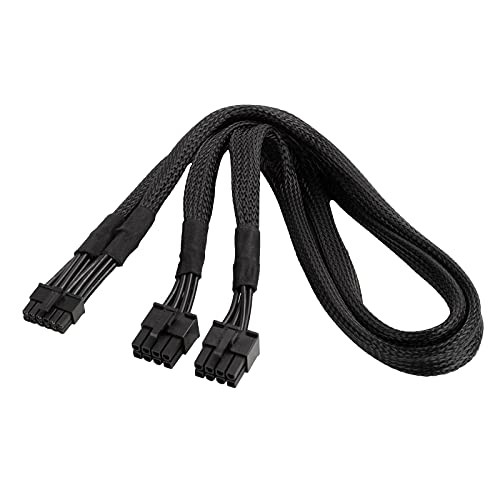 Silverstone Pp12-Eps, 2 Cavi Di Alimentazione Eps-8 Pin A 12 Pin (Gpu), Sst-Pp12-Eps