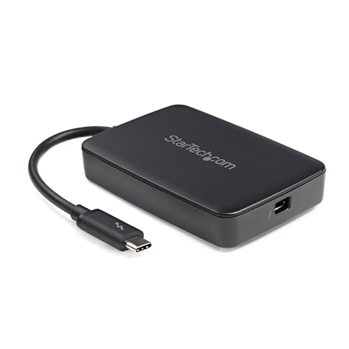 Startech.Com Adattatore Da Thunderbolt 3 A Thunderbolt 2 (Non Reversibile) - Convertitore Tb3 - Da Laptop Tb3 A Display/Dispositivi Tb2 (20 Gbps) O Tb