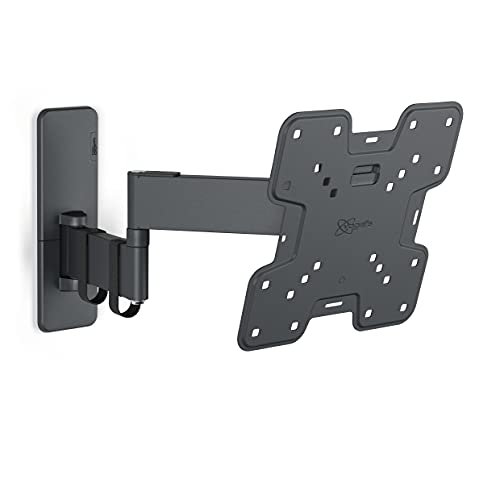 Vogel’S Tvm 1245 Supporto Tv Girevole Per Televisori Da 19-43 Pollici, Max. 15 Kg, Orientabile Fino A 180°, Staffa Da Parete Per Tv Full-Motion Max. V