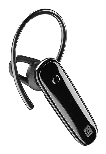 Cellularline | Score | Auricolare Bluetooth® Mono Ergonomico Con Archetto Removibile - Play Time 4 Ore - Nero