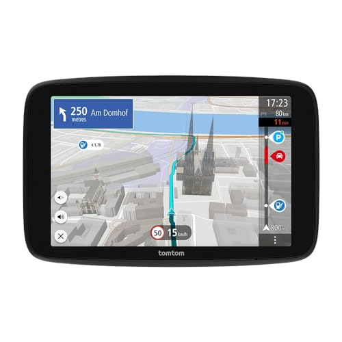 Il Navigatore Per Auto Tomtom Go Navigator (Schermo Extra Large Da 7", Traffico In Tempo Reale, 12 Mesi Di Avvisi Autovelox, Mappe Europee, Aggiorname