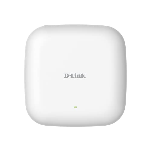 D-Link Dap-2662 Access Point Da Interno, Wifi4Eu Ready Wireless Ac1200 Wave 2 Dual-Band Poe Access Point, Bianco