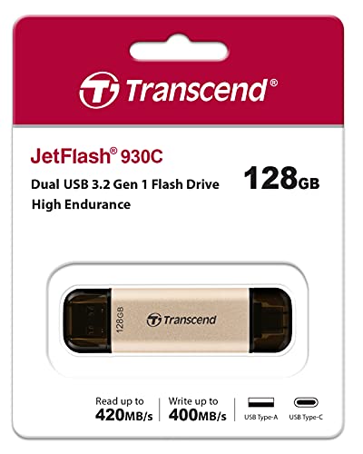 Transcend Chiavetta Usb 128 Gb Jetflash 930C Usb 3.2 Gen 1 Ts128Gjf930C