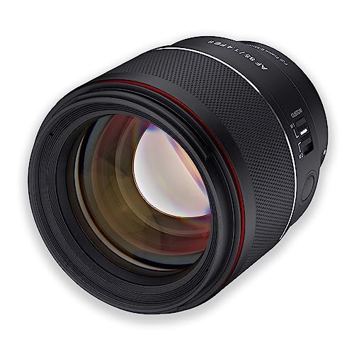 Samyang Af 85Mm F1.4 Ii Fe Per Sony E - Autofocus Full Format E Obiettivo Portait Aps-C Lunghezza Focale Fissa Per Fotocamere Con Sistema Mirrorless S