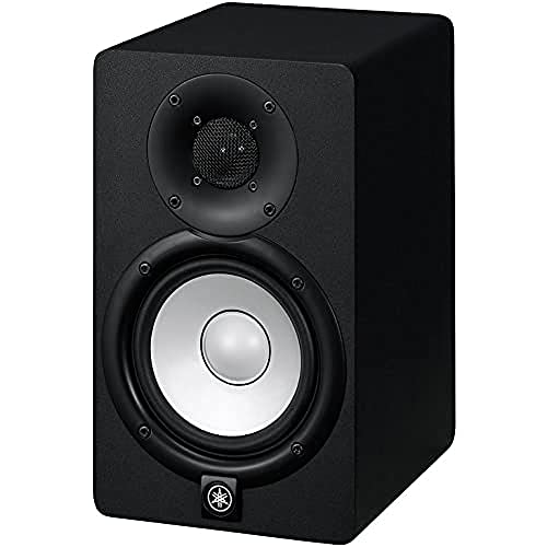 Yamaha Hs5, Cassa Studio Monitor Amplificato, Monitor Da Studio Attivo Bass Reflex A 2 Vie Bi-Amplificato Per Produttori, Dj E Musicisti, Nero