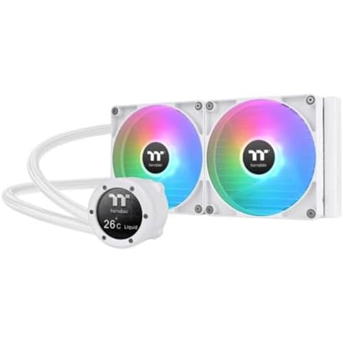 Thermaltake Th280 V2 Ultra Argb Sync Cpu Liquid Cooler Snow Edition