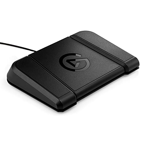 Elgato Stream Deck Pedal, Controller Da Studio A Mani Libere, 3 Tasti Macro A Pedale, Attiva Azioni Nelle App E In Software Quali Obs, Twitch, Youtube