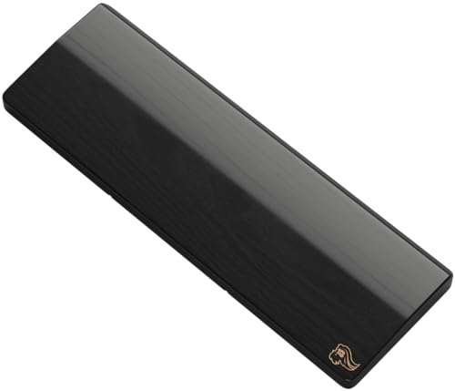 Glorious Pc Gaming Race Keyboard Wrist Rest, Compact, Wood - Nero Marrone