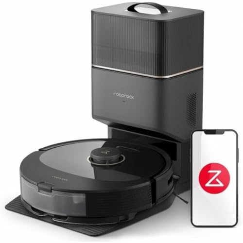 Roborock Q8 Max Robot Aspirateur 0,77 L Sac À Poussière Noir