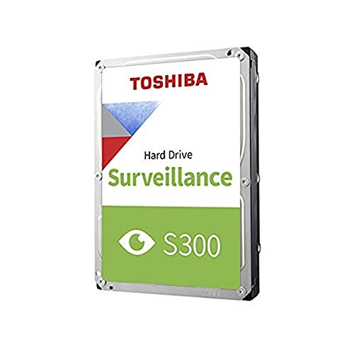 Toshiba 6Tb S300 Surveillance Hdd - 3.5' Sata Internal Hard Drive Supports Up To 64 Hd Cameras At A 180Tb/Year Workload (Hdwt720Uzsva)