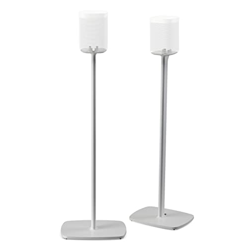 Flexson Supporto Da Pavimento Per Sonos One, One Sl E Play:1 - Bianco (Paio)