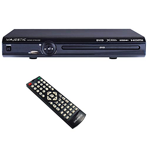 Majestic Hdmi-579, Lettore Dvd-Mpeg 4 Con Uscita Hdmi E Ingresso Usb, Nero