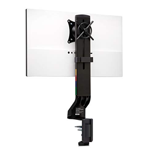 Kensington Braccio Per Monitor Singolo Con Piastra Vesa, Salvaspazio, Altezza Regolabile, Per L'Home Office, Nero (K55512Ww)