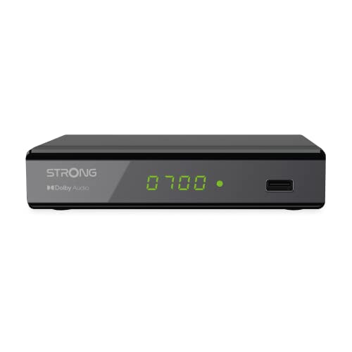 Strong Srt 8119 Decoder Digitale Terrestre Dvb-T2 Hdmi Con Display