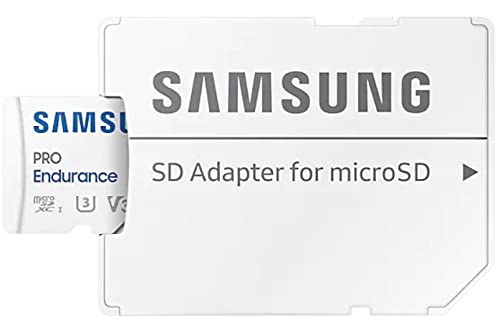 Samsung Memorie Mb-Mj128Ka Pro Endurance Scheda Microsd Da 128 Gb, Uhs-I U3, Fino A 100 Mb/S, Adattatore Sd Incluso