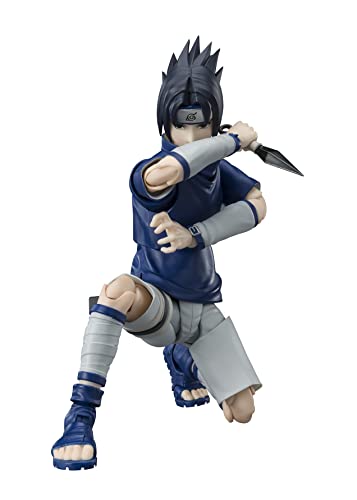 Bandai Tamashii Nations Naruto - Sasuke Uchiha Ninja Prodigy - Figurine S.H. Figuarts 13.5Cm