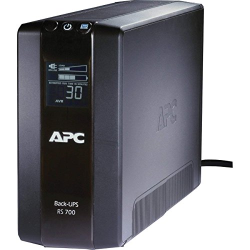 Apc Back-Ups Rs Lcd 700 Master Control - Inverter - Ac 120 V - 420 Watt - 700 Va - Usb - Connettori Di Uscita: 6 - Nero - Per P/N: Ar106, Ar106Sh4, Ar