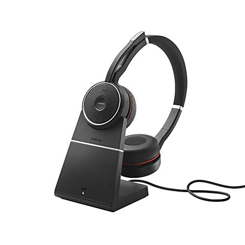 Jabra Evolve 75 Ms Bluetooth Office Headset With Anc - Wireless - For Pc, Laptop, Smartphone And Tablet