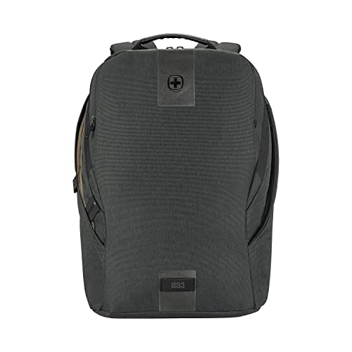 Wenger Zaino Porta Pc Mx Eco Light Con Tasca Per Tablet, Notebook 16”, Tablet 10”, 19 L, Uomo Donna, Ufficio Viaggi Di Lavoro Università, Grigio, Sost