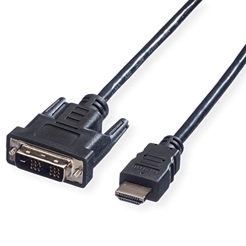 Value Cavo Dvi (18+1) - Connettore Hdmi Nero 1M