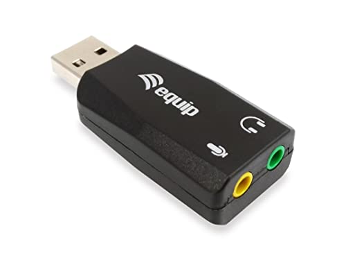 Equip Adattatore Audio Usb 2 X 3,5 Mm Stereo Mic-In Line-Out Esterno