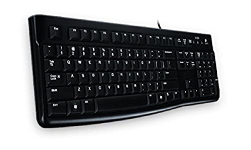 Logitech K120 Tastiera Cablata, Layout Qwertz Tedesco