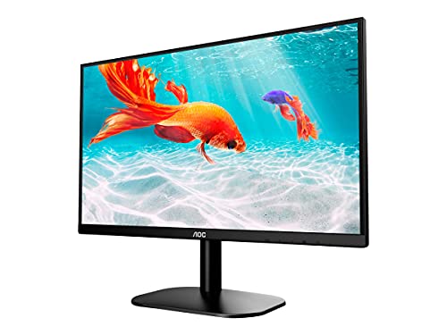 Aoc 27B2Qam - Monitor Da 27 Pollici Fhd (1920 X 1080, 75 Hz, Vga, Hdmi, Displayport) Nero