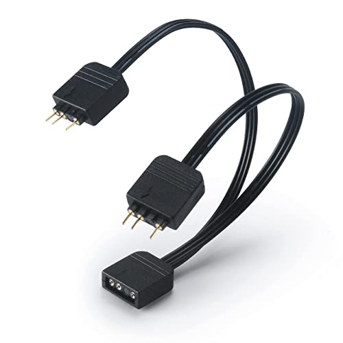 Akasa Ak-Cbld08-12Bk - Splitter Led Rgb Da 1 A 2 | 120 Mm | Ak-Cbld08-12Bk