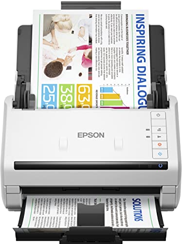 Epson Workforce Ds-530Ii Scanner Fronte/Retro Automatico Sheet-Feeder Adf 50 Pagine, Scansione Documenti Fino 35 Ppm (70 Ipm), Free 3 Year Warranty –