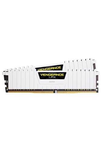 Corsair Cmk16Gx4M2B3200C16W Memoria Ram Da 16 Gb, 2 X 8 Gb, Nero, 288-Pin Dimm
