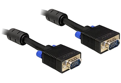Delock 2M Vga Cable Cavo Vga Vga (D-Sub) Nero