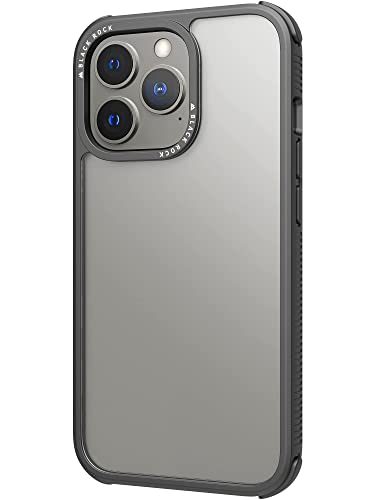 Blackrock - Custodia Robusta Trasparente Adatta Per Apple Iphone 13 Pro Custodia Trasparente (Nero) (217031)
