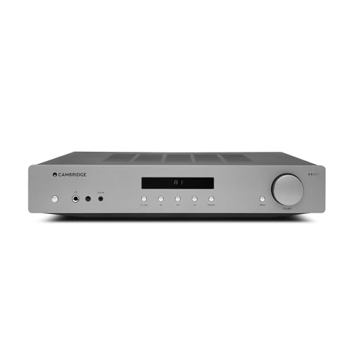 Cambridge Audio Axa35 - Sistema Hifi Con Amplificatore Stereo Integrato Separato Da 35 Watt E Preamplificatore Con Stadio Fono Incorporato, Ingresso A