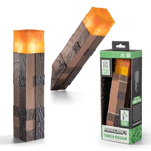 Noble Collection Minecraft Réplique Illuminating Torch 25 Cm